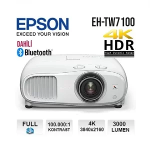 Epson EH-TW7100 4K (3D) Projeksiyon Cihazı 1 Epson EH-TW7100 4K (3D) Projeksiyon Cihazı (Kiralık Ürün)
