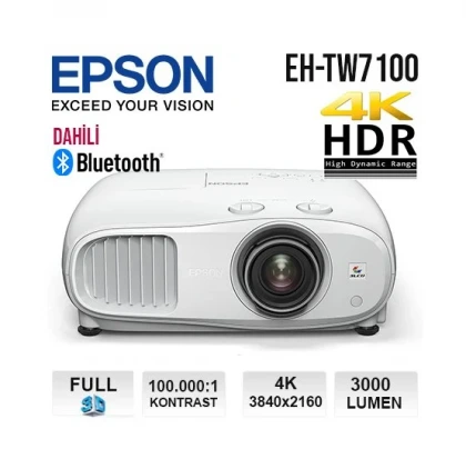 Epson EH-TW7100 4K (3D) Projeksiyon Cihazı (Kiralık Ürün)