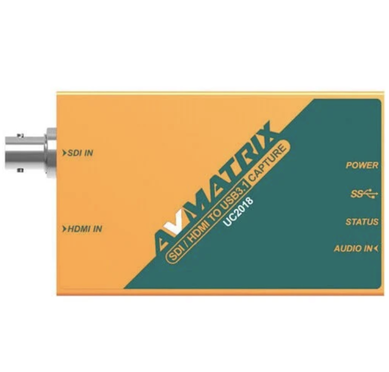 Avmatrix UC2018 HDMI/SDI - USB3.1 TYPE-C Capture Kart