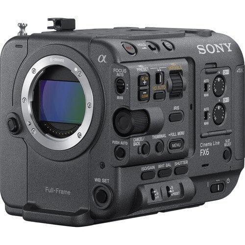 sony fx6 full frame cinema camera body 1