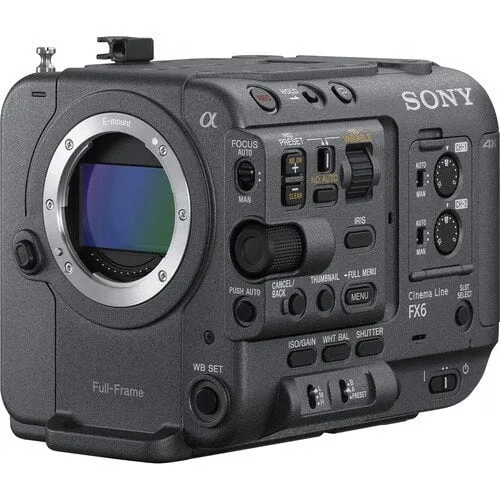 sony fx6 full frame cinema camera body 1
